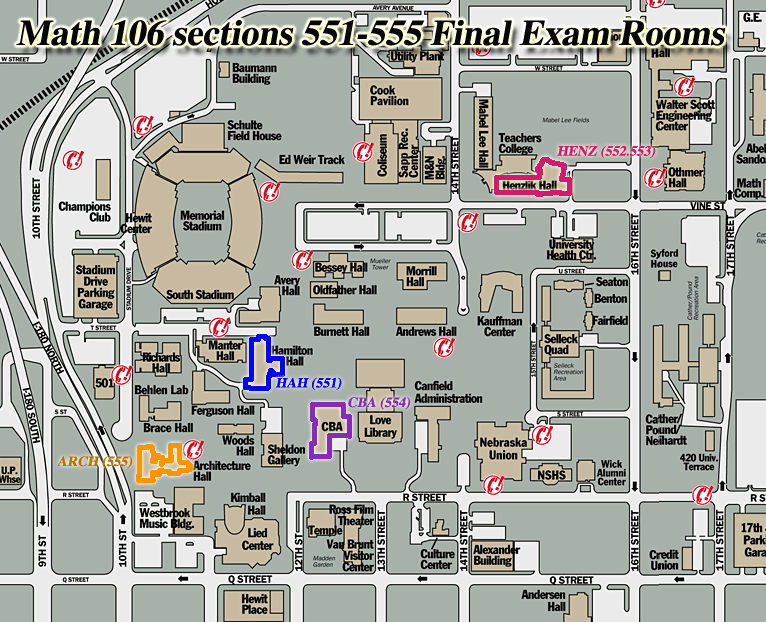 campus map